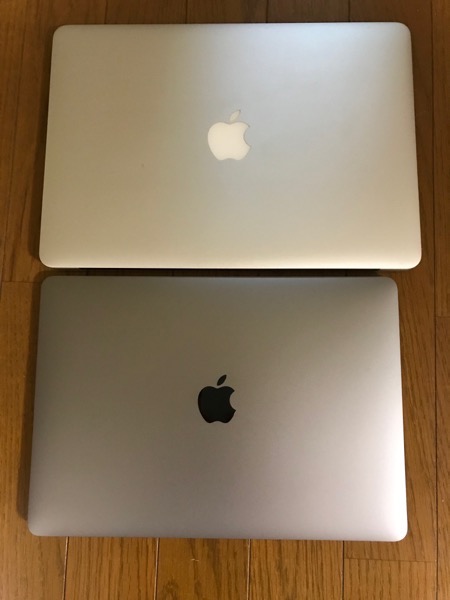 新旧Macbook air