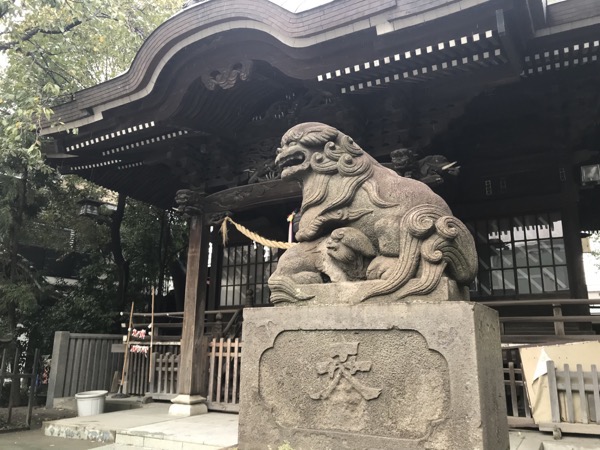 女躰神社　狛犬
