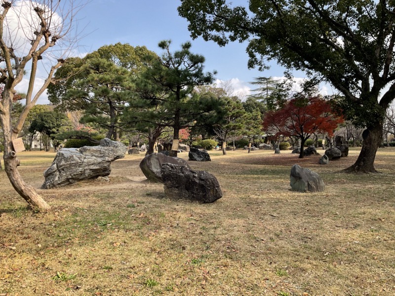 和歌山城　二の丸跡