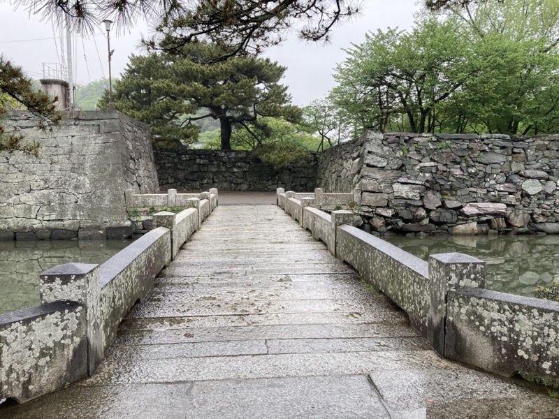 徳島城　石垣