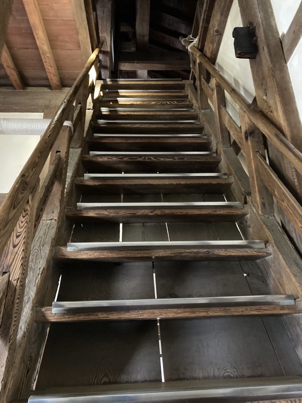 丸亀城　階段