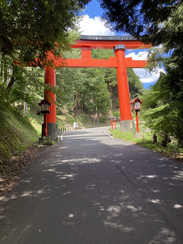 太皷谷稲成神社の鳥居